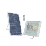 V-TAC 16W LED Solar Floodlight 6000K White Body