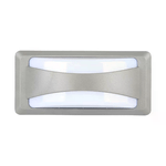 V-TAC Lampada LED da Muro Rettangolare 12W Colore Grigio 4200K IP65