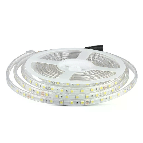 V-TAC Strip LED SMD5050 9W/m 5m 60 LED/m 24V 3000K IP65 10mm
