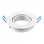 V-TAC VT-782RD Portafaretto orientabile rotondo da incasso per lampadine GU10 - SKU 3599