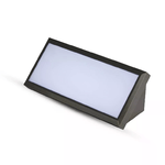 V-TAC Lampada LED da Muro Angolare 12W Colore Nero 4000K IP65