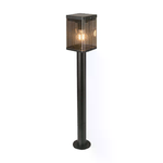 V-TAC Piantana Solare LED da Giardino 2.5W con Sensore di Movimento a Microonde Colore Nero 3000K IP44