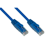 Cavo Rete Categoria 6A Non Schermato Utp Awg24 Colore Blu Halogenfree Mt 025