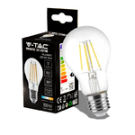 V-TAC Lampadina LED E27 12W 125LM/W A60 Filamento 3000K