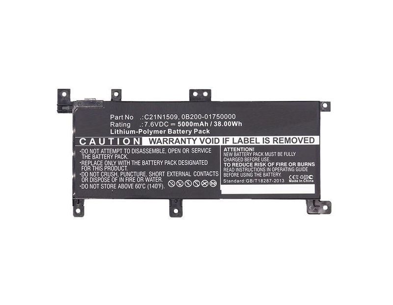 CoreParts-MBXAS-BA0048-ricambio-per-laptop-Batteria--Laptop-Battery-for-Asus-29Wh---Li-Pol-7.6V-3800mAh-Black---29Wh-Li