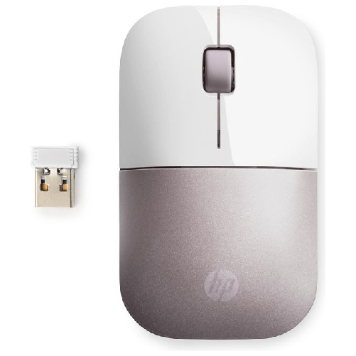 HP Mouse wireless Z3700: bianco/rosa