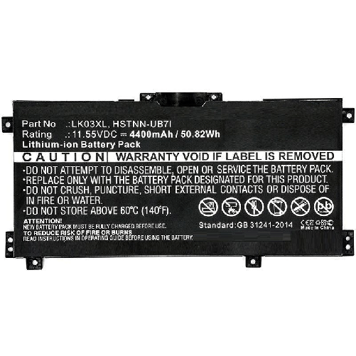 CoreParts-MBXHP-BA0140-ricambio-per-laptop-Batteria--Laptop-Battery-for-HP-51Wh---Li-ion-11.55V-4400mAh-Black---51Wh-Li