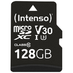 Intenso microSDXC 128GB Class 10 UHS-I Professional - Extended Capacity SD (MicroSDHC) Classe 10