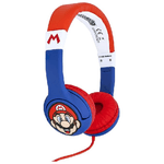 4Side OTL Technologies Super Mario Blue Cuffie Cablato A Padiglione MUSICA Multicolore