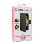 Celly-Wally-custodia-per-cellulare-173-cm--6.8---Custodia-a-borsellino-Nero