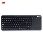 NGS TV Warrior, QWERTY, PT tastiera Casa RF Wireless Portoghese Nero