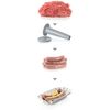 Bosch-MFW68660-Tritacarne-ProPower-2200-W-Nero-Inox-spazzolato