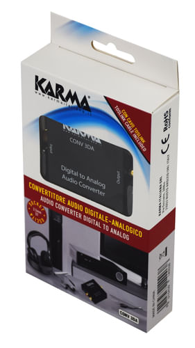 Karma-Italiana-CONV-3DA-convertitore-audio-Nero