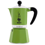 Bialetti Caffettiera espresso Bialetti Rainbow 3 tazze verde