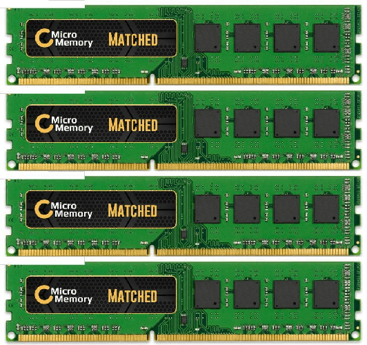 CoreParts-MMH8783-16GB-memoria-4-x-4-GB-DDR3-1333-MHz-Data-Integrity-Check--verifica-integritaƒA -dati---16GB-Memory-Mod