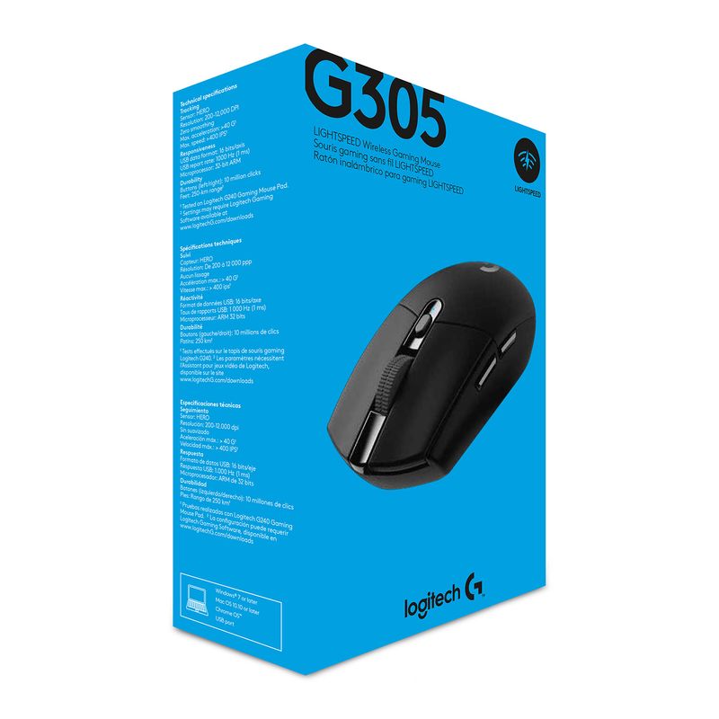 Logitech-G-G305-mouse-Mano-destra-RF-senza-fili---Bluetooth-Ottico-12000-DPI