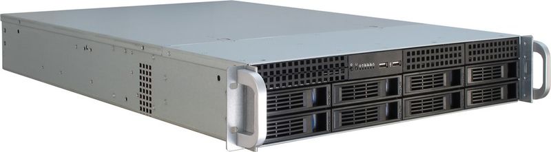 Alloggiamento-19---IPC-2HU-2408-Rack-2U-nero-senza-alimentatore-2xUSB2.0