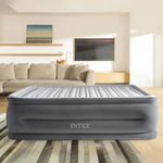 Intex-DuraBeam-Comfort-Plush-High-Rise-Doppio-materasso-Grigio-Grigio-chiaro