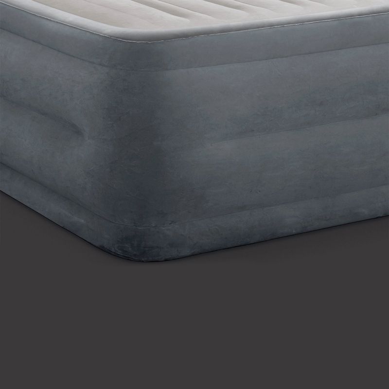 Intex-DuraBeam-Comfort-Plush-High-Rise-Doppio-materasso-Grigio-Grigio-chiaro