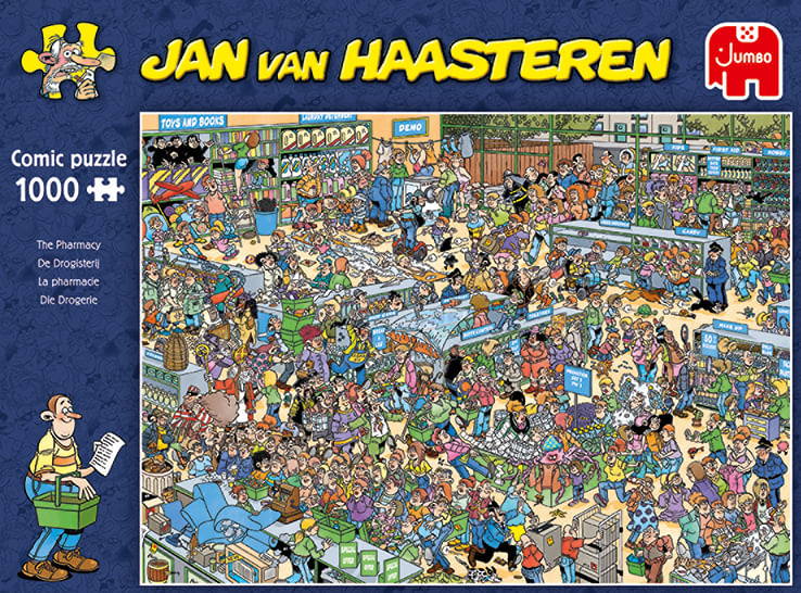 Jumbo-Jan-Van-Haasteren-The-Pharmacy-1000-Pezzi-Puzzle