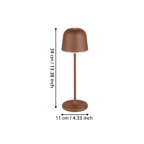 Lampada-Da-Scrivania-Contemporanea-Da-Esterno-Mannera-Led-Alluminio-Marrone