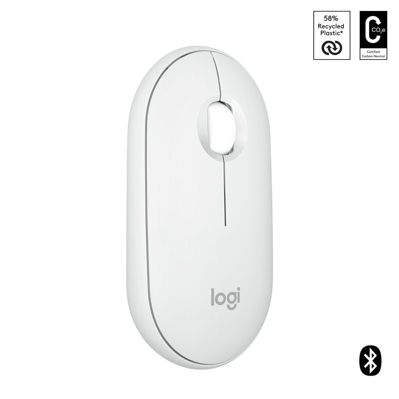 Logitech-Pebble-2-M350s-mouse-Ambidestro-RF-senza-fili---Bluetooth-Ottico-4000-DPI