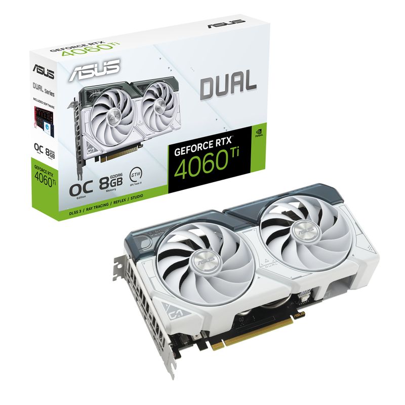 ASUS-Dual--RTX4060TI-O8G-WHITE-NVIDIA-GeForce-RTX-4060-Ti-8-GB-GDDR6