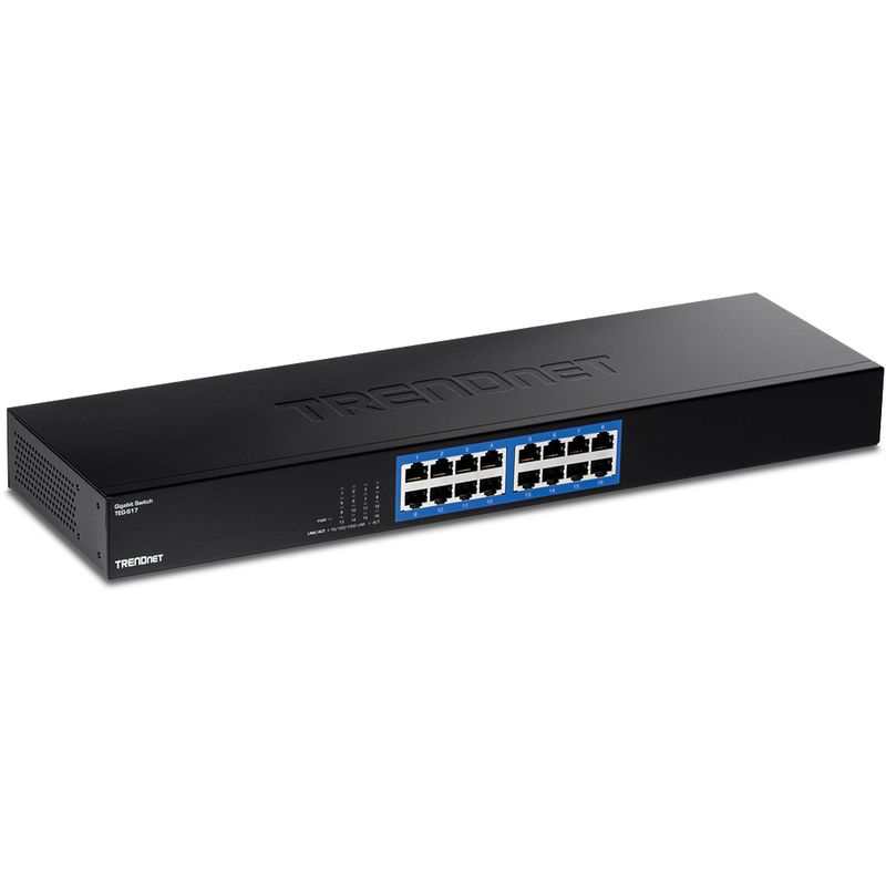 Trendnet-TEG-S17-switch-di-rete-Gigabit-Ethernet--10-100-1000--Nero