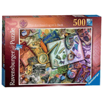 Ravensburger Puzzle da 500 Pezzi La Scrivania dell'Archeologo