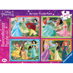 Ravensburger 4 Puzzle da 42 Pezzi Principesse Disney