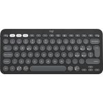 Logitech Pebble Keys 2 K380s tastiera Universale RF senza fili + Bluetooth QWERTY Italiano Grafite