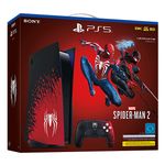 Sony PlayStation 5 - Marvel’s Spider-Man 2 Limited Edition Bundle 825 GB Wi-Fi Nero, Rosso, Bianco