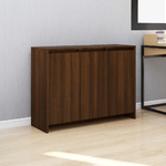 vidaXL Credenza Rovere Marrone 102x33x75 cm in Truciolato