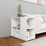 vidaXL Credenza Bianco Lucido 60x30x50 cm in Truciolato