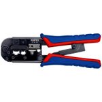 Knipex 97 51 10 Crimpatrice Nero, Blu, Rosso