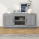 vidaXL Mobile TV Grigio Sonoma 102x35x45 cm in Legno ingegnerizzato