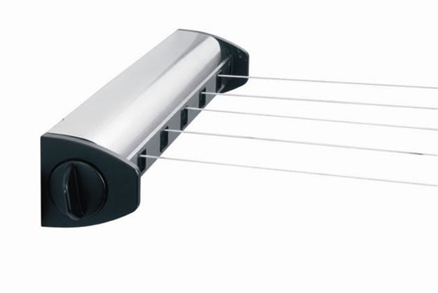Brabantia-Pull-Out-Drying-Lines-Set-2-pcs-Wall-mountable-rack-Acciaio-inossidabile