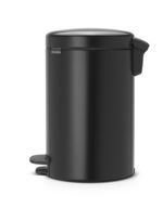 Brabantia-113741-bidone-per-la-spazzatura-12-L-Rotondo-Nero