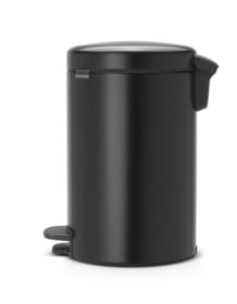 Brabantia-113741-bidone-per-la-spazzatura-12-L-Rotondo-Nero