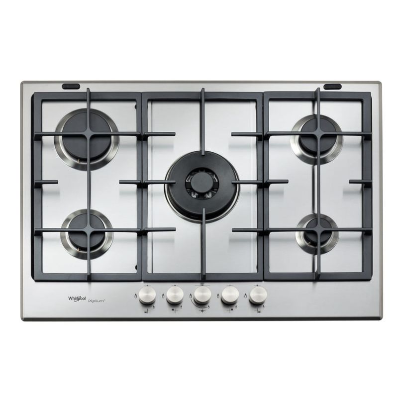 Whirlpool-GMR-7522-IXL-piano-cottura-Acciaio-inossidabile-Da-incasso-Gas-5-Fornello-i-