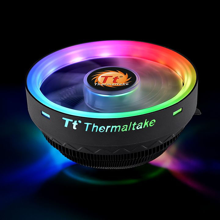 Thermaltake-UX100-ARGB-Lighting-Processore-Refrigeratore-12-cm-Nero