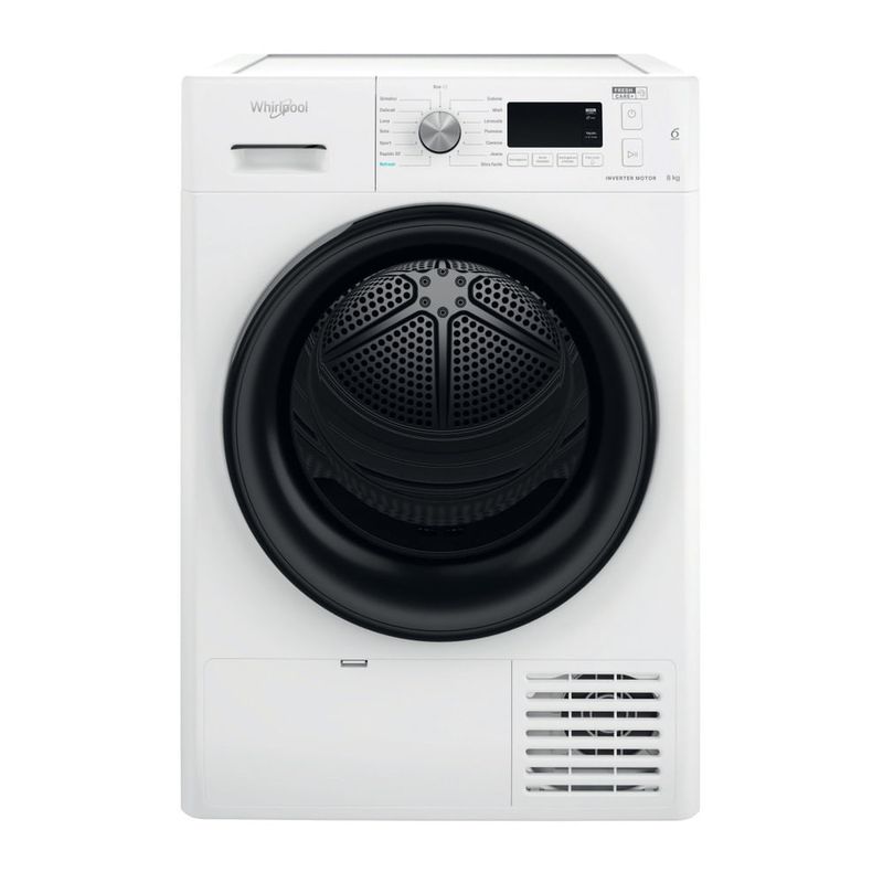 Whirlpool-FreshCare-FFTN-M11-8X3B-IT-asciugatrice-Libera-installazione-Caricamento-frontale-8-kg-A----Bianco