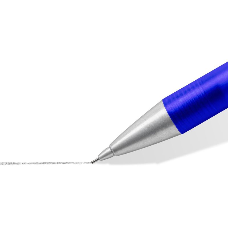 Staedtler-Graphite-777-1-portamine-05-mm---1-tubo-di-mine-HB---corpo-gommato---guida-mina-anti-rottura---colori-assortiti