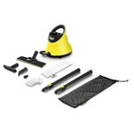 Karcher Kärcher SC 2 Deluxe EasyFix Pulitore a vapore cilindrico 1 L 1500 W Nero, Giallo