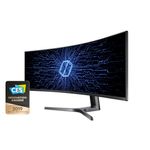 Samsung Odyssey CRG9 Monitor PC 124 cm (48.8") 5120 x 1440 Pixel Quad HD QLED