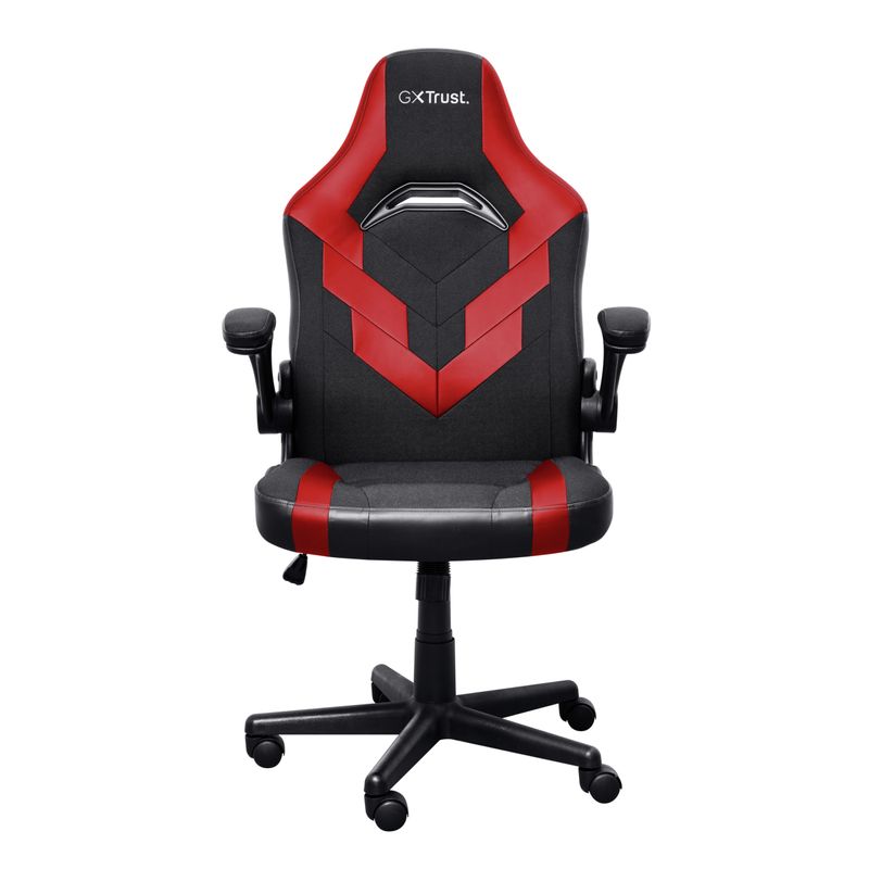 Trust-GXT-703R-RIYE-Sedia-per-gaming-universale-Nero-Rosso