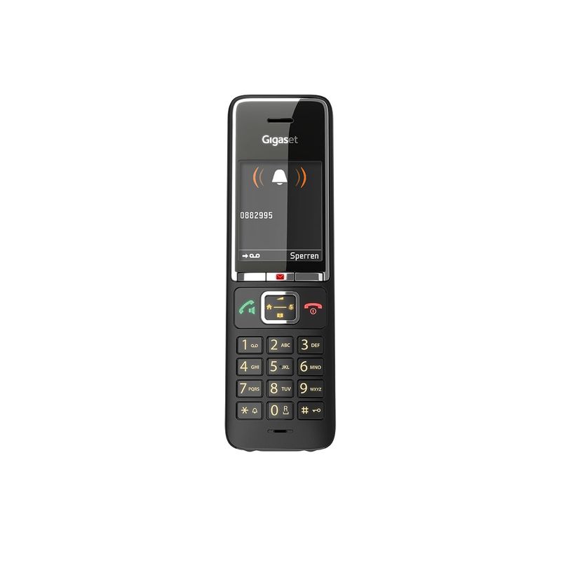 Gigaset-COMFORT-550A-Telefono-analogico-Identificatore-di-chiamata-Nero