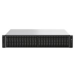 QNAP NAS TS-h2490FU-7232P-64G, 24 Bay all-flash NAS, NVMe Gen3 x4, AMD EPYC 7232P 3.1GHz, 64GB  RAM, 2 x 2.5GbE LAN, 2 x