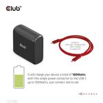 CLUB3D-USB-Gen1-Type-C-Triple-Display-DP1.4-Alt-mode-Smart-PD3.0-Charging-Dock-with-100-Watt-Power-Supply