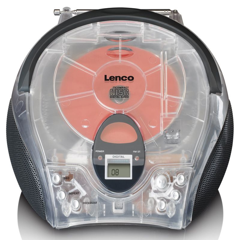 Lenco-SCD-24TR-radio-Portatile-Digitale-Trasparente